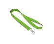 Tour de cou impression intégrale en polyester avec mousqueton ou clip couleur vert pomme