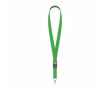 Tour de cou impression intégrale en polyester avec boucle détachable couleur vert