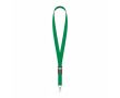Tour de cou impression intégrale en polyester avec boucle détachable couleur vert bouteille