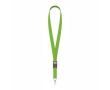 Tour de cou impression intégrale en polyester avec boucle détachable couleur vert pomme