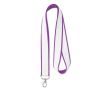 Tour de cou impression intégrale en polyester satiné pour sublimation couleur mauve