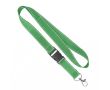 Tour de cou impression intégrale en polyester avec fils réfléchissants couleur vert