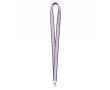 Tour de cou impression intégrale en polyester réfléchissant couleur mauve