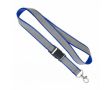 Tour de cou impression intégrale détachable et réfléchissant gris couleur bleu roi