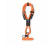 Tour de cou impression intégrale pour téléphone avec cable Type C couleur orange