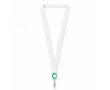 Tour de cou impression intégrale avec porte-badge rétractable couleur vert bouteille