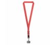 Porte-téléphone impression intégrale en sangle bandoulière ajustable couleur rouge
