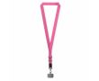 Porte-téléphone impression intégrale en sangle bandoulière ajustable couleur fuchsia