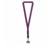 Porte-téléphone impression intégrale en sangle bandoulière ajustable couleur mauve