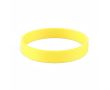 Bracelet en silicone impression intégrale pour événements 100 % couleur jaune