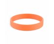 Bracelet en silicone impression intégrale pour événements 100 % couleur orange