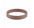 Bracelet en silicone impression intégrale pour événements 100 % couleur marron foncé