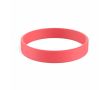 Bracelet en silicone impression intégrale pour événements 100 % couleur grenat
