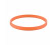 Bracelet en silicone impression intégrale pour événements 100 % couleur orange