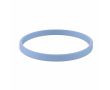 Bracelet en silicone impression intégrale pour événements 100 % couleur bleu riviera