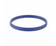 Bracelet en silicone impression intégrale pour événements 100 % couleur bleu électrique