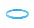 Bracelet en silicone impression intégrale pour événements 100 % couleur cyan