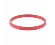 Bracelet en silicone impression intégrale pour événements 100 % couleur grenat