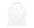 Sac pliable impression intégrale pour les courses avec mousqueton couleur blanc