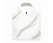 Sac pliable impression intégrale en RPET pour les courses avec housse couleur blanc