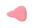 Housse de selle de vélo impression intégrale imperméable couleur rose