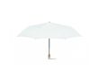 Parapluie pliable impression intégrale 100 % avec housse Ø95 couleur blanc