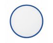Frisbee pliable impression intégrale avec bord coloré 100 % couleur bleu