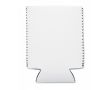 Housse isotherme impression intégrale pour canettes de 33 ml couleur blanc