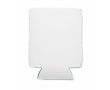 Housse impression intégrale refroidissante pour canettes 33 ml couleur blanc