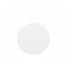 Désodorisant pour voiture impression intégrale en forme personnalisée couleur blanc
