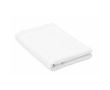 Serviette de plage impression intégrale en polyester et RPET 350 g/m² couleur blanc