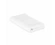 Serviette de plage impression intégrale en microfibre 240 g/m² couleur blanc