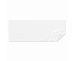 Serviette de sport impression intégrale en 100 % polyester 170 g/m² couleur blanc