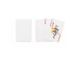 Jeu de 54 cartes impression intégrale avec finition mate couleur blanc