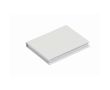 Bloc flexible avec notes adhésives et marqueurs impression intégrale couleur blanc