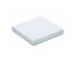 Notes adhésives blanches carrées impression intégrale 100 % couleur blanc