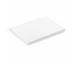 Set de 100 notes adhésives blanches impression intégrale fabriqué UE couleur blanc