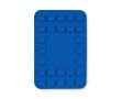 Housse adhésive pour téléphone impression intégrale avec 26 ventouses couleur bleu