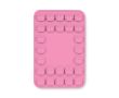 Housse adhésive pour téléphone impression intégrale avec 26 ventouses couleur rose