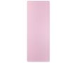 Tapis de yoga impression intégrale en PU et caoutchouc de coco couleur rose clair
