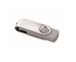 Clé USB impression intégrale avec coque ABS Techmate couleur gris