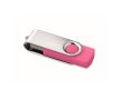 Clé USB impression intégrale avec coque ABS Techmate couleur fuchsia