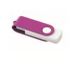 Clé USB impression intégrale avec boîtier pivotant coloré Techmate couleur violet