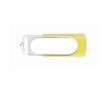 Clé USB colorée impression intégrale avec boîtier couleur jaune