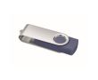 Clé USB classique pivotante impression intégrale de plusieurs couleurs couleur bleu ultramarine