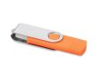 Clé USB colorée impression intégrale avec connexion Type C couleur orange