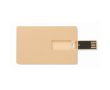 Carte USB impression intégrale fabriquée en paille couleur bois