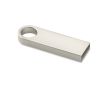 Mini clé USB en zinc impression intégrale avec détail pour accrocher couleur argenté