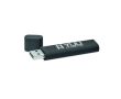 Clé USB impression intégrale à marquage lumineux avec capuchon couleur noir