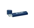 Clé USB impression intégrale à marquage lumineux avec capuchon couleur bleu marine